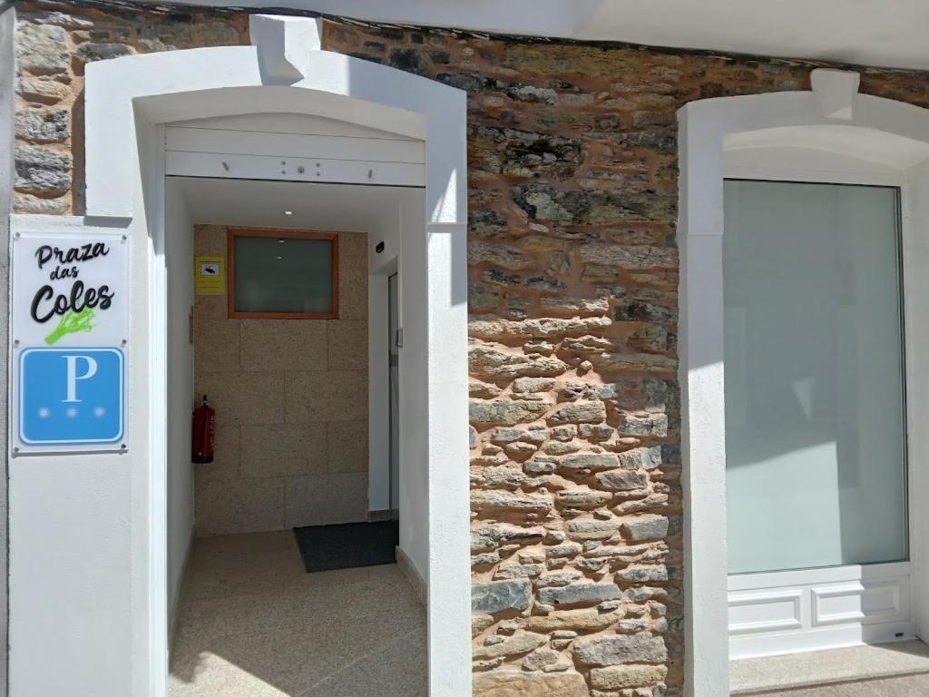 Pension Praza Das Coles Melide Buitenkant foto